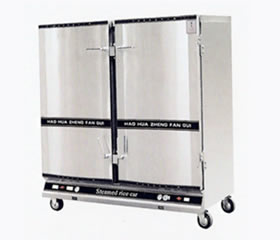 圆弧型双门蒸饭柜