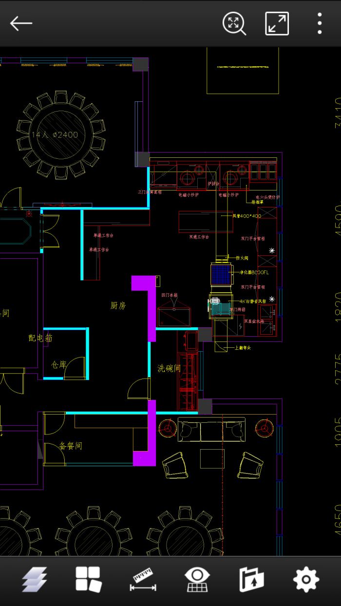 厨房图纸设计及其它