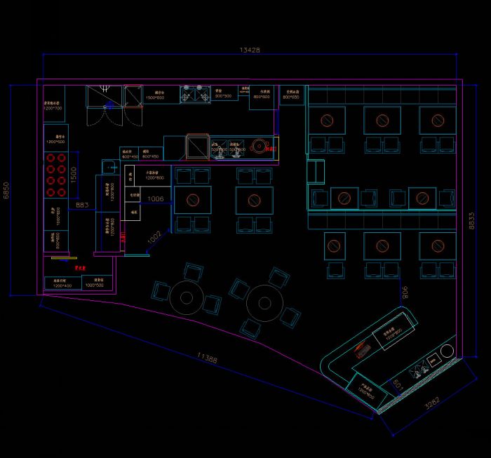 厨房图纸设计及其它