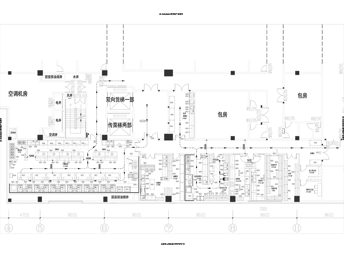 厨房工程设计图