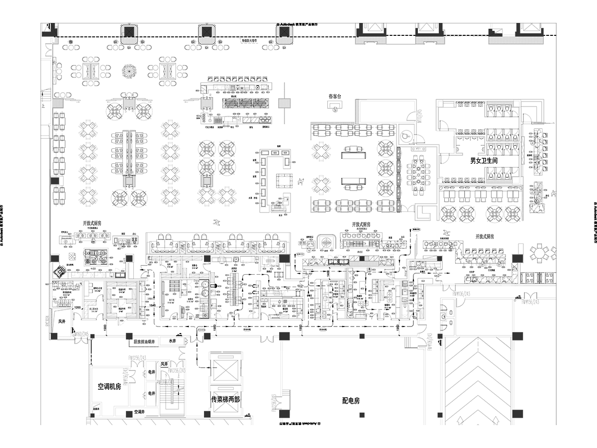 厨房工程设计图