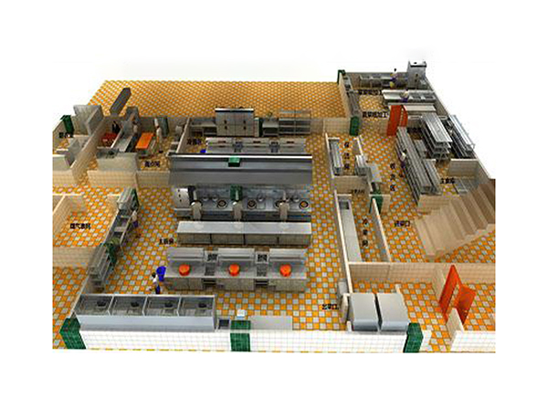 酒店厨房设计效果图